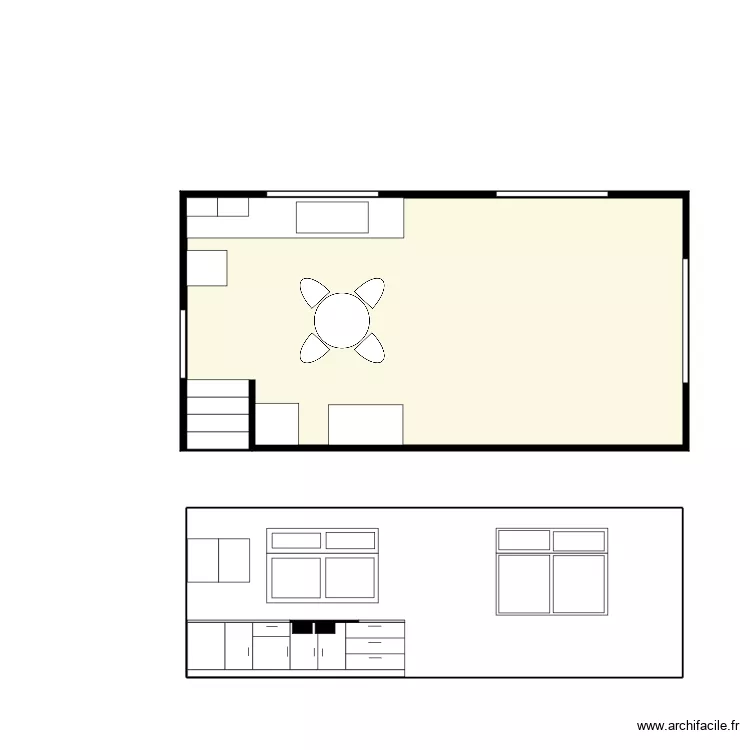 CUISINE1. Plan de 