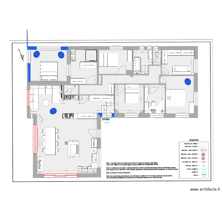 Maison du haut. Plan de 0 pièce et 0 m2