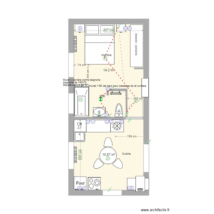 projet RDC 2 Jehanno . Plan de 0 pièce et 0 m2