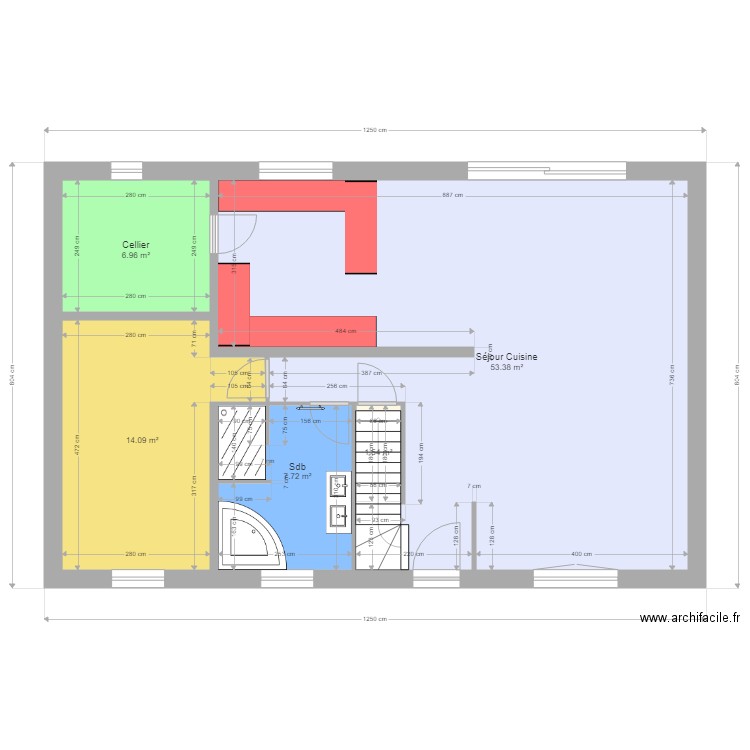 DETRES HILMOINE. Plan de 0 pièce et 0 m2