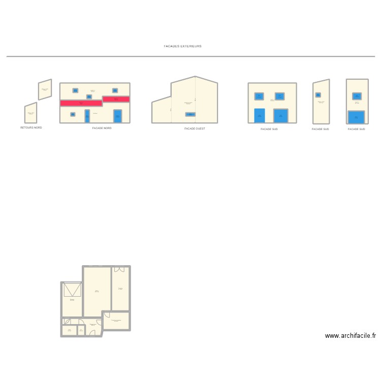 maillefer. Plan de 31 pièces et 303 m2