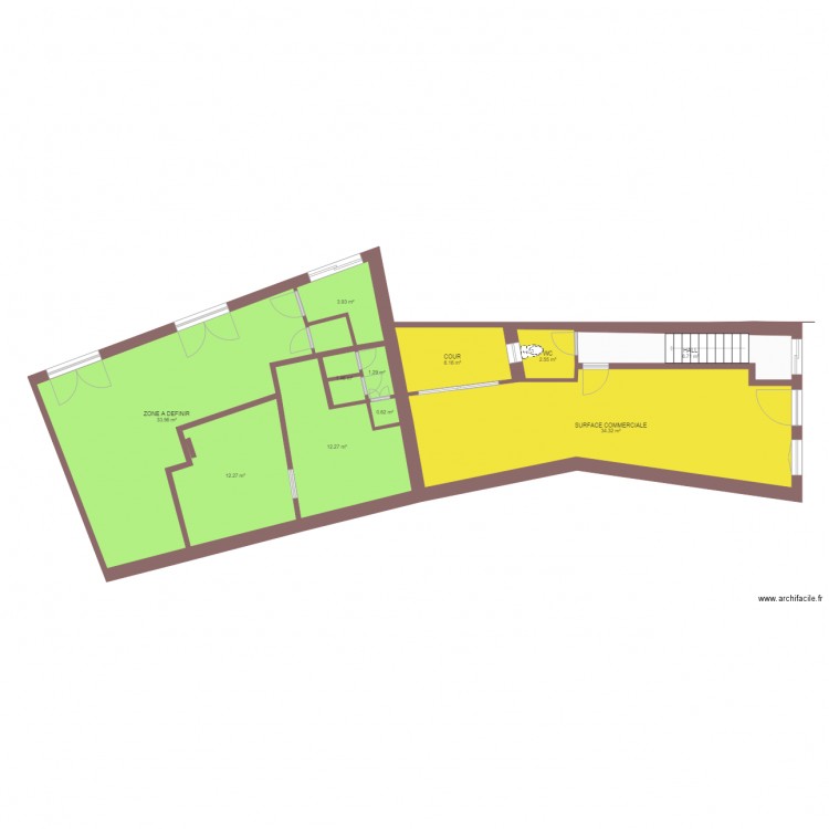 hautbois bader RDC. Plan de 0 pièce et 0 m2