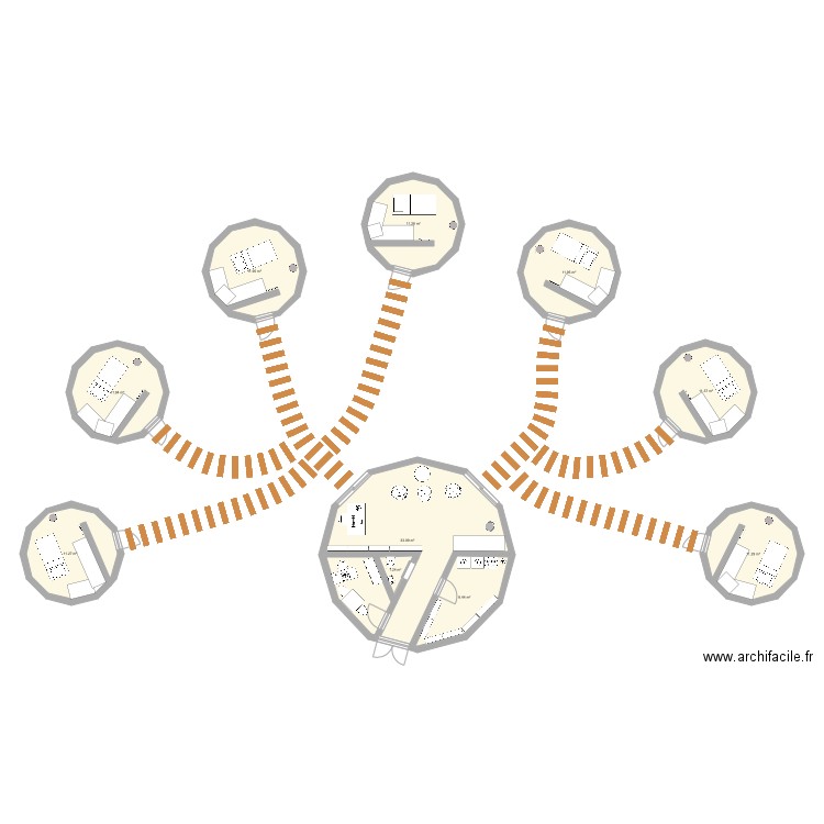 plan bulle . Plan de 0 pièce et 0 m2