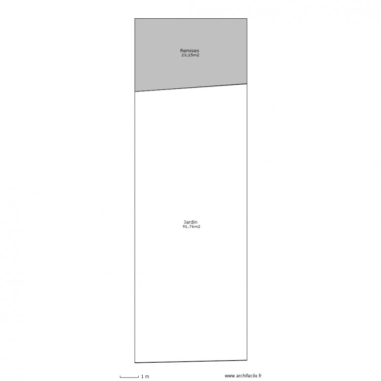 RL R-C. Plan de 0 pièce et 0 m2