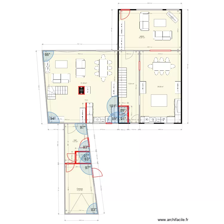GRAND LEEZ RDC ILG. Plan de 