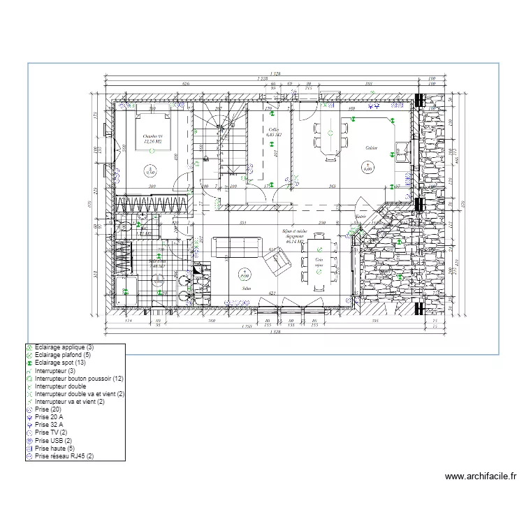 Mercier Nicolas. Plan de 