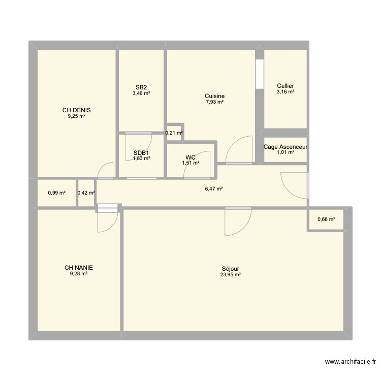 Marcel SEMBAT. Plan de 0 pièce et 0 m2