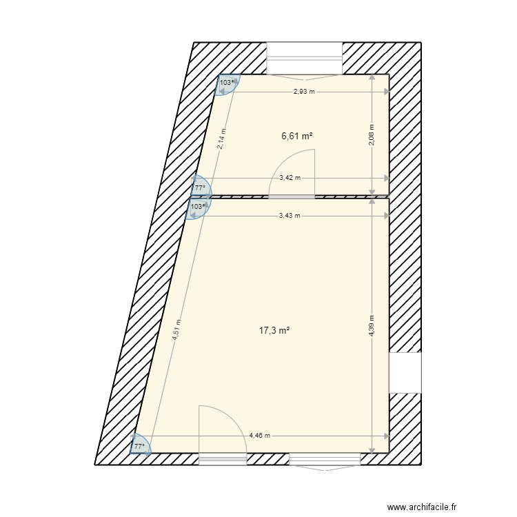 Cuisine_Murs. Plan de 0 pièce et 0 m2