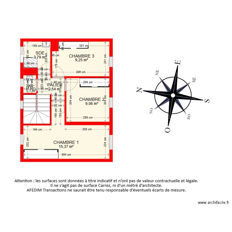 BI 7753 ETAGE  PASCAL. Plan de 0 pièce et 0 m2