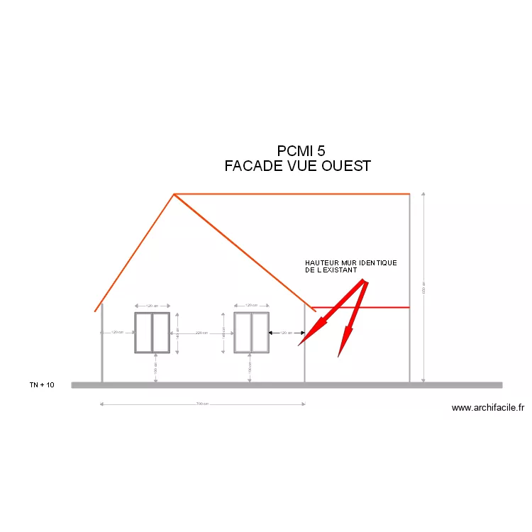 PCMI 5 FACADES. Plan de PCMI 5 FACADES. Plan de