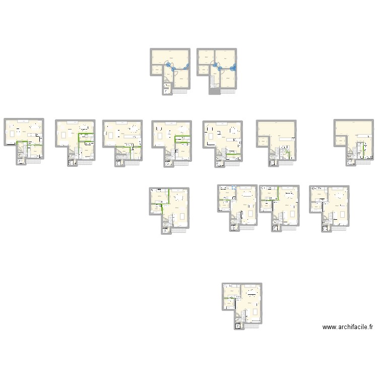 maison nouvelle recherche bas. Plan de 73 pièces et 714 m2