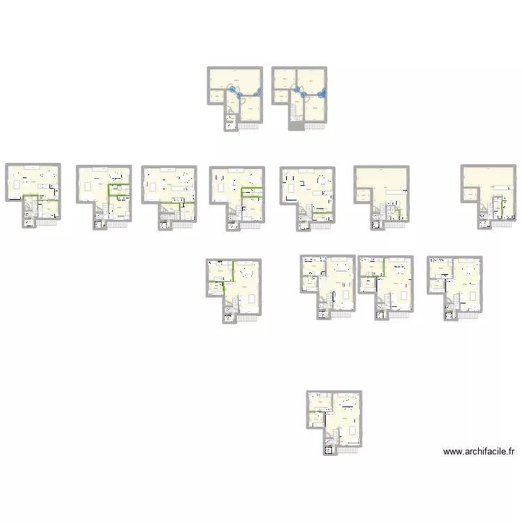 maison nouvelle recherche bas. Plan de 