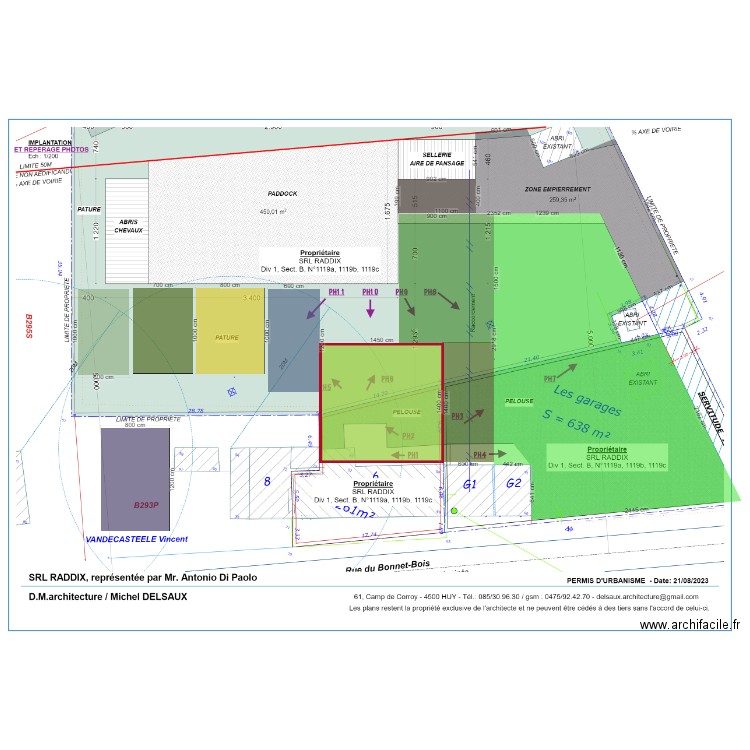 PLAN DELSAUX. Plan de 0 pièce et 0 m2