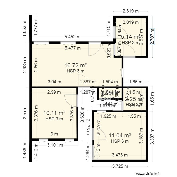 usuel. Plan de 0 pièce et 0 m2