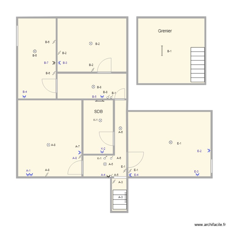 Dauchot etag Elec. Plan de 0 pièce et 0 m2 Dauchot etag Elec. Plan de 0 pièce et 0 m2