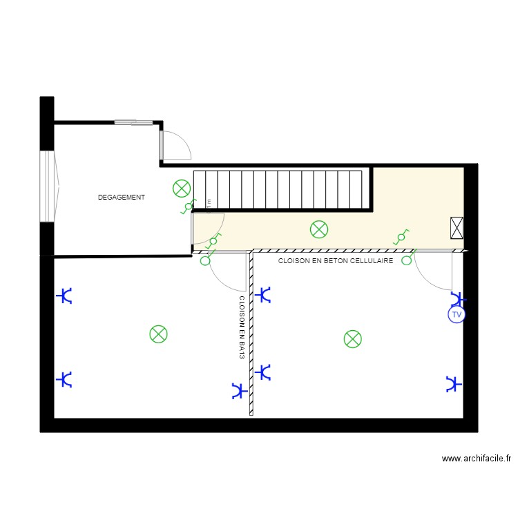 niveau 2. Plan de 0 pièce et 0 m2