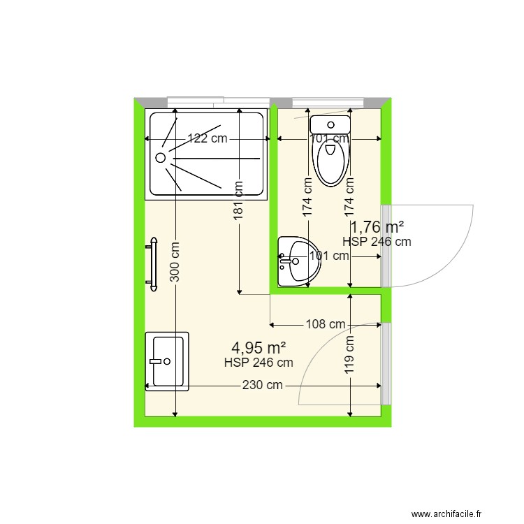 Emilie DORME. Plan de 0 pièce et 0 m2