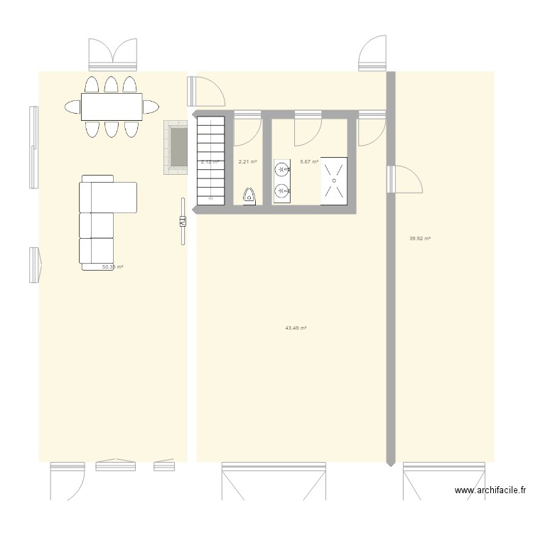 le pailly. Plan de 0 pièce et 0 m2