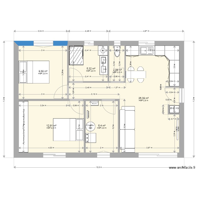 MOB2. Plan de 0 pièce et 0 m2