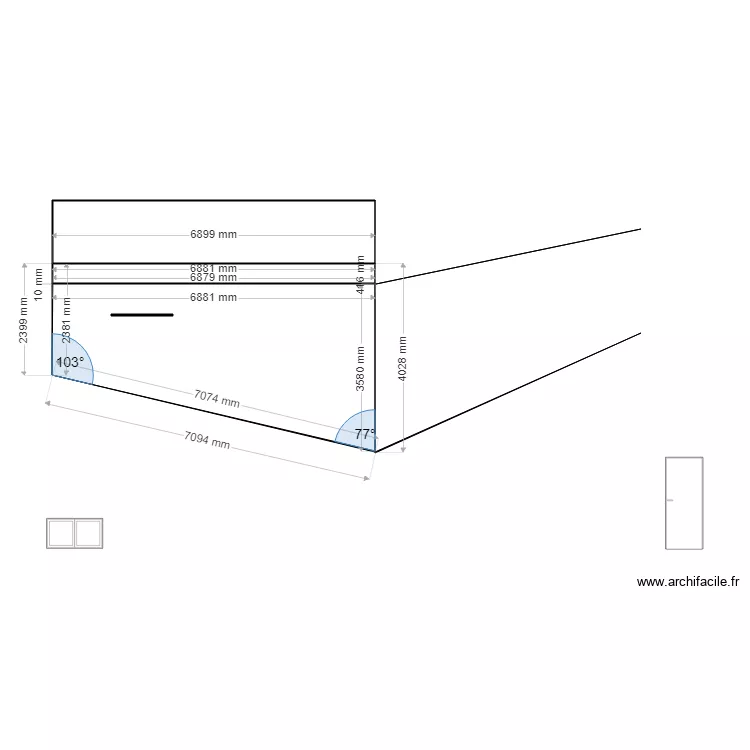 Extesion garage 21. Plan de 
