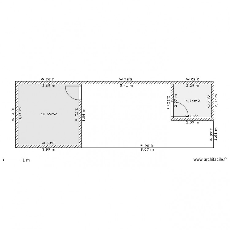 abbrit preau. Plan de 0 pièce et 0 m2