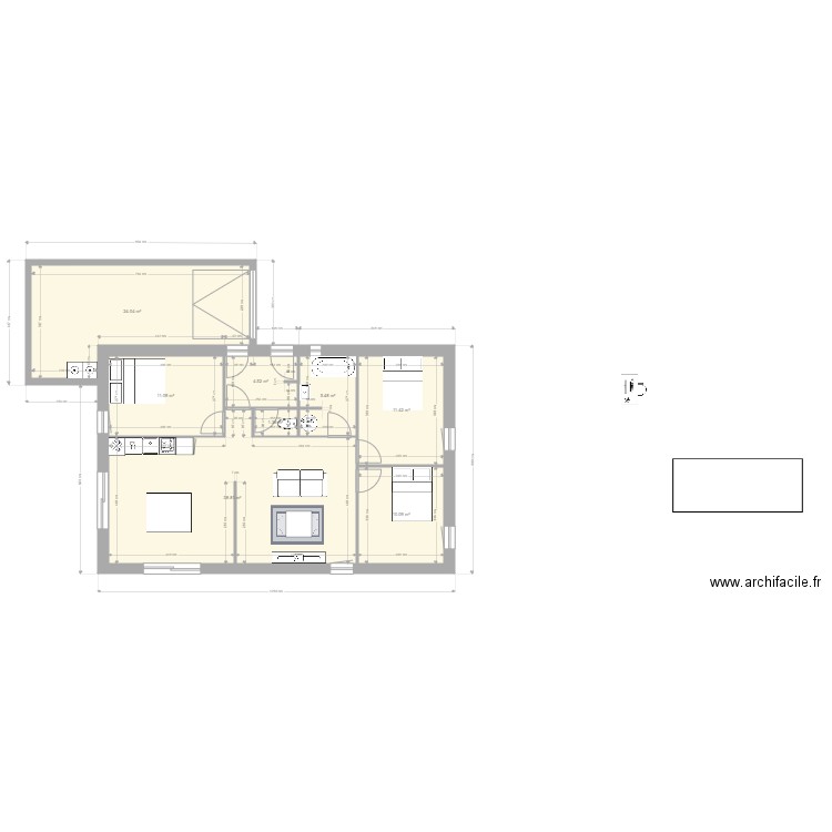 morieux. Plan de 0 pièce et 0 m2