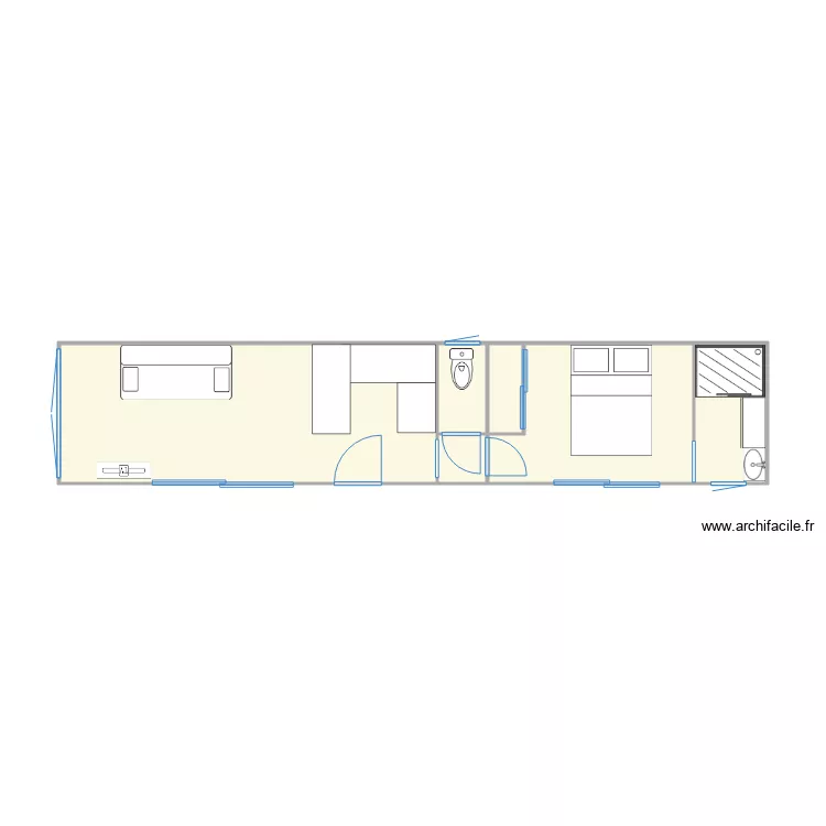 CONTENEUR A. Plan de 