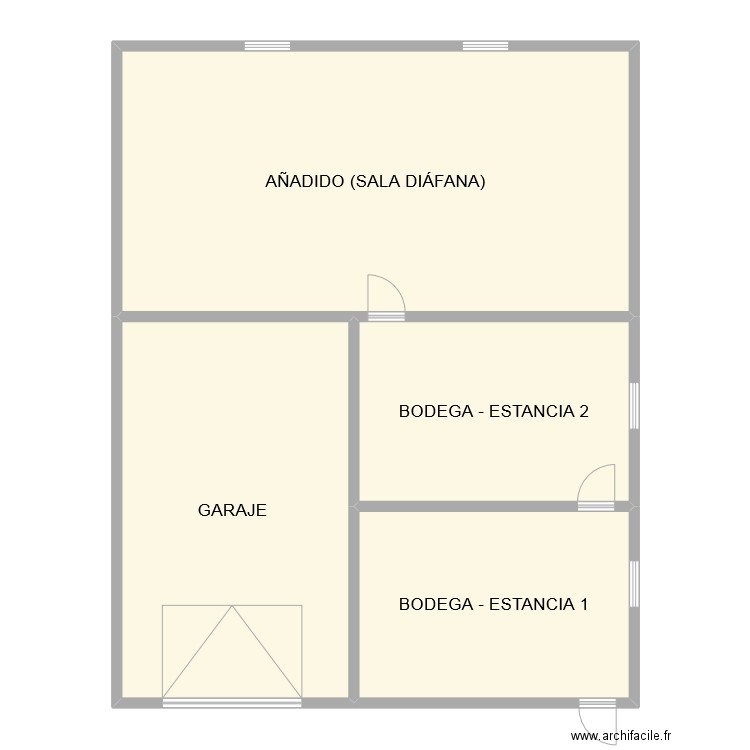 ESPIOLLA BORJA PB. Plan de 4 pièces et 147 m2