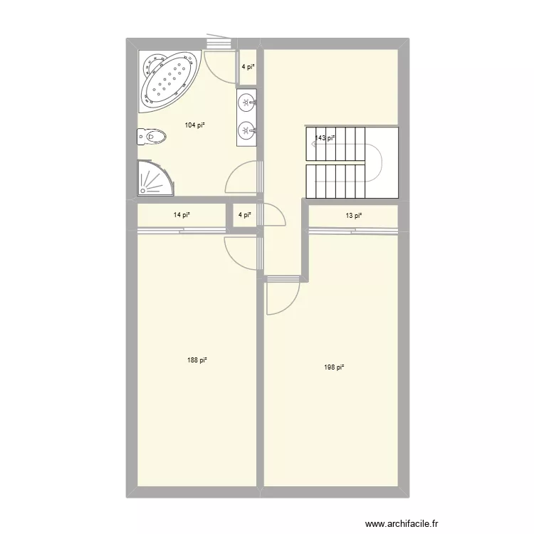 FG-62B. Plan de 8 et 62 m² FG-62B. Plan de 8 et 62 m²