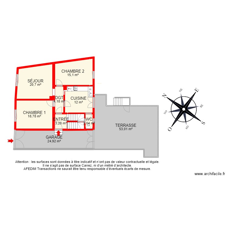 BI 14606 - . Plan de 44 pièces et 458 m2