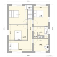 maison esquisse etage 