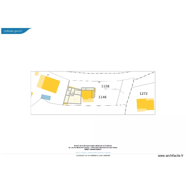 tressan1. Plan de 8  et 187 m²