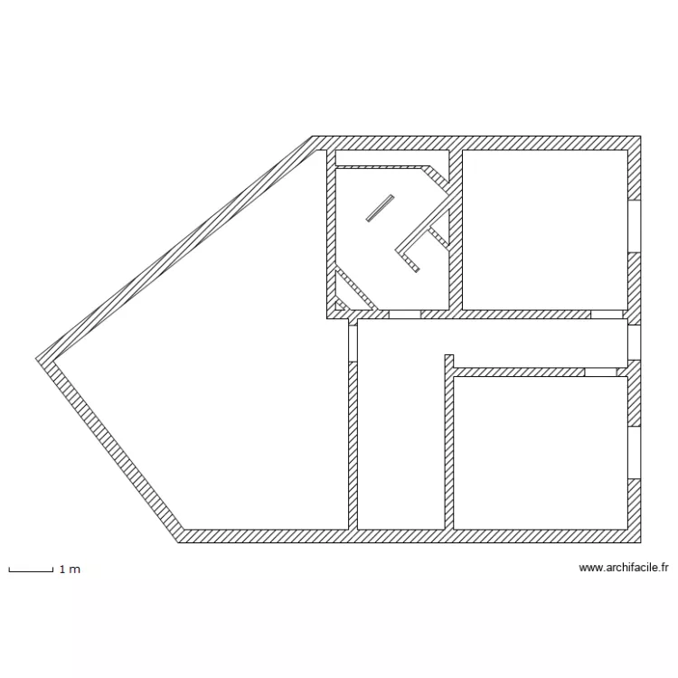 Niveau 1 Salle de bain. Plan de Niveau 1 Salle de bain. Plan de