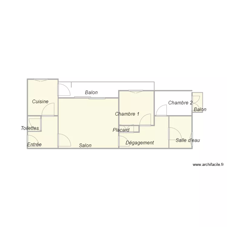 Croquis Succession ROQUEPL0. Plan de 