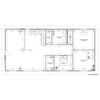 Plan Maison Mitoyenne avec &eacute;tage 2
