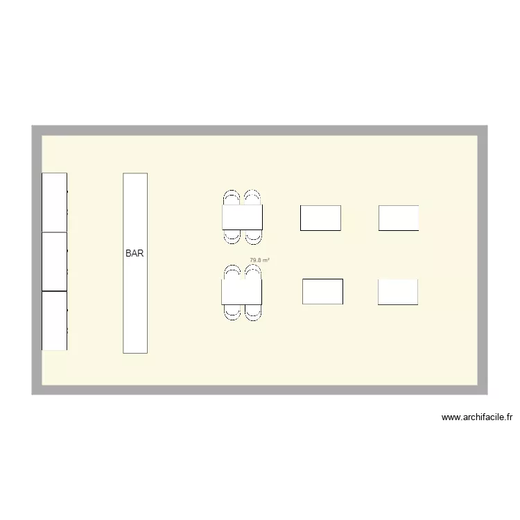 BAR. Plan de 