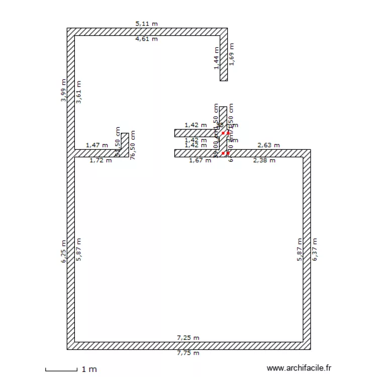 Chemins des Vergers. Plan de Chemins des Vergers. Plan de