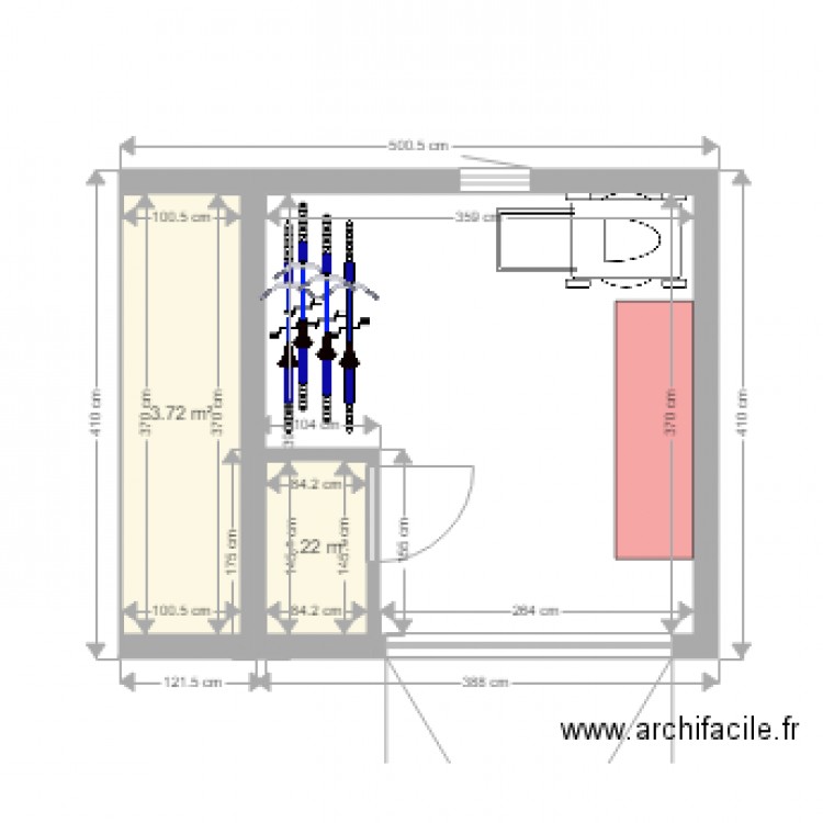 abri christol 5 4. Plan de 0 pièce et 0 m2