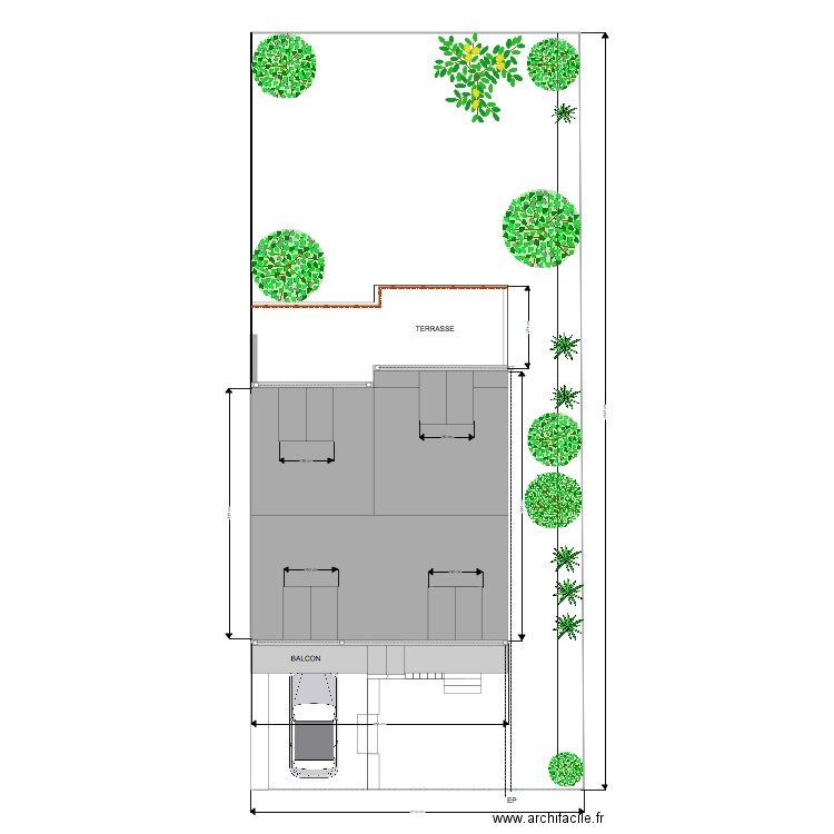 MASSE PROJET FRIANDES. Plan de 0 pièce et 0 m2