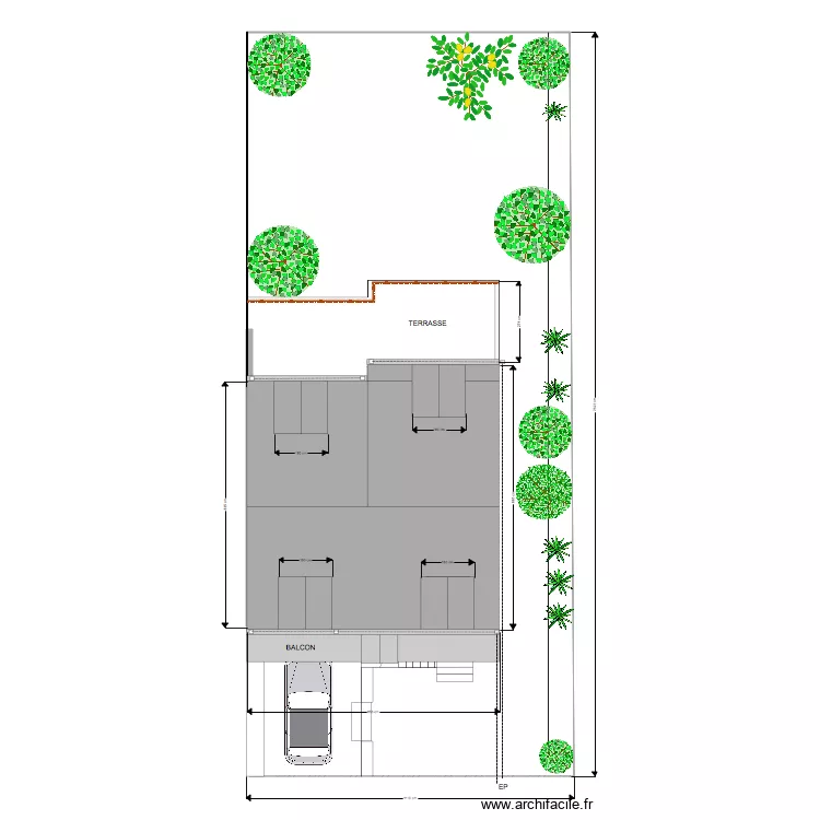 MASSE PROJET FRIANDES. Plan de 