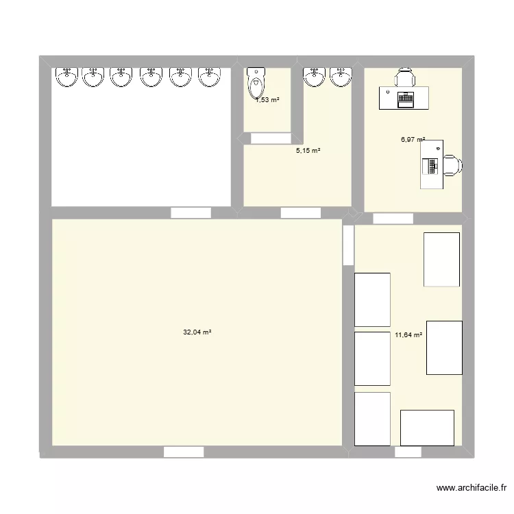 erbioline. Plan de 5 pièces et 57 m² erbioline. Plan de 5 pièces et 57 m²