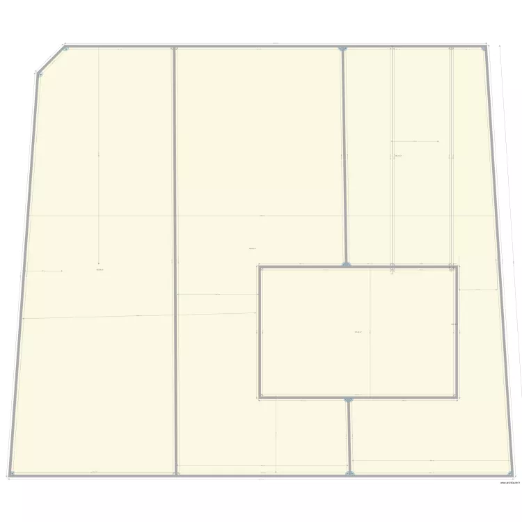 Trois parcelles Option 2. Plan de 