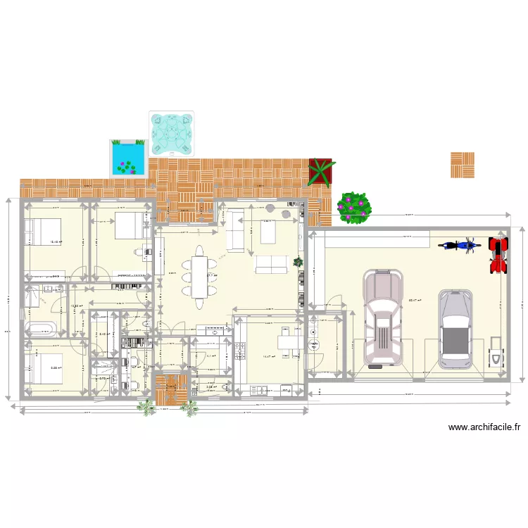 Baptiste et Papa. Plan de 