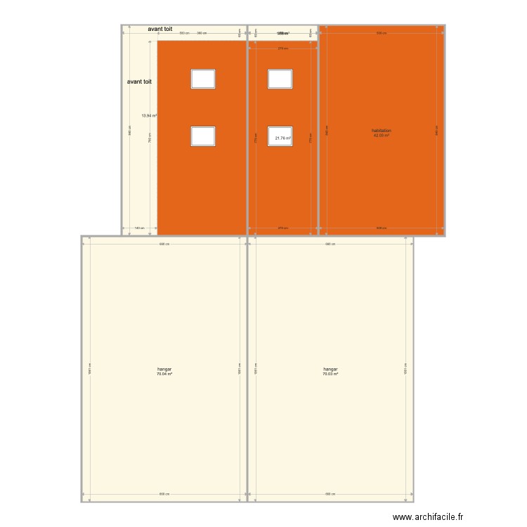 maison. Plan de 0 pièce et 0 m2