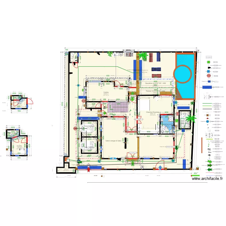 NOUVELLE SUITE2 EN COURS. Plan de 