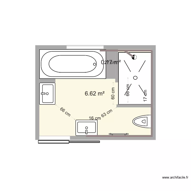 SDB 303 bis. Plan de 