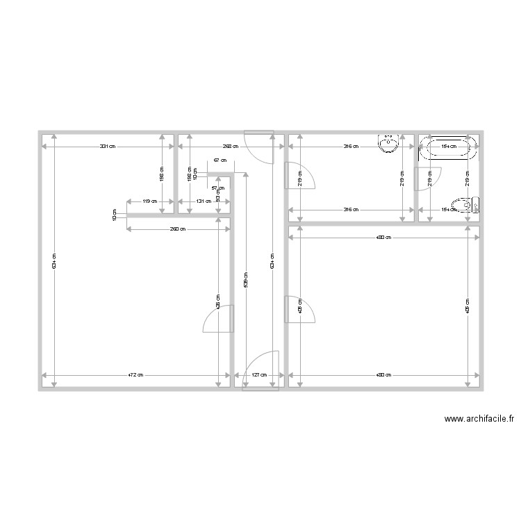 alix. Plan de 0 pièce et 0 m2