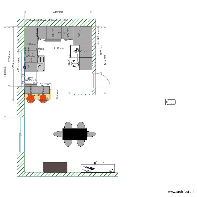 Cuisine Nouvelle 3. Plan de 0 pièce et 0 m2