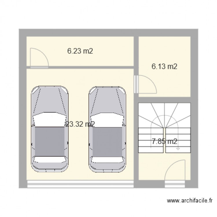 rdc bondy 1. Plan de 0 pièce et 0 m2