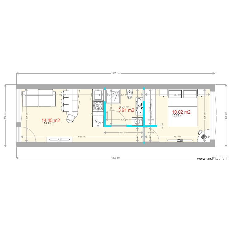 local annemasse . Plan de 0 pièce et 0 m2